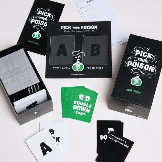 Dyce Games | The Voting Game | After Dark Expansion | NSFW | Card Game | English