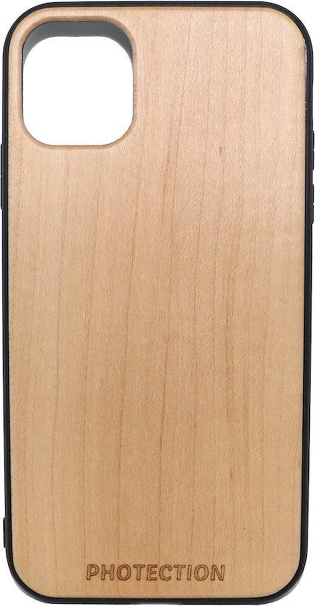 iPhone 11 hoes maple hout