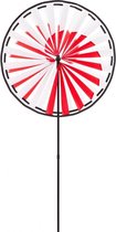 Invento Windmolen Magic Wheel 138 X 63 Cm Polyester Rood/wit