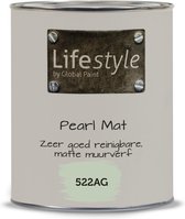 Lifestyle Pearl Mat - Extra reinigbare muurverf - 522AG - 1 liter