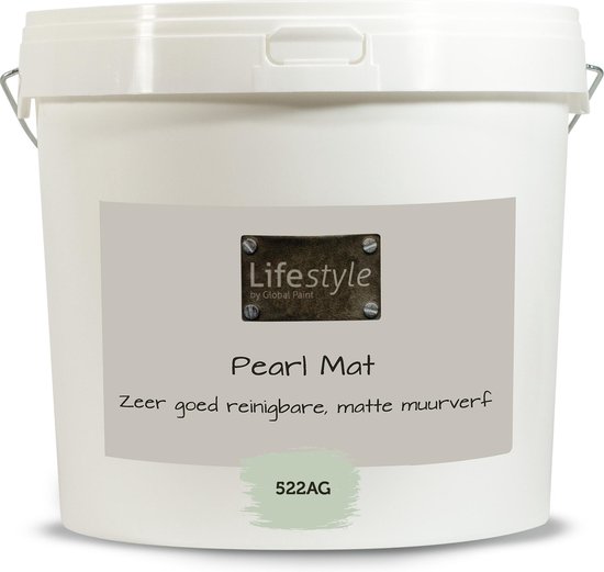 Lifestyle Pearl Mat - Extra reinigbare muurverf - 522AG - 10 liter