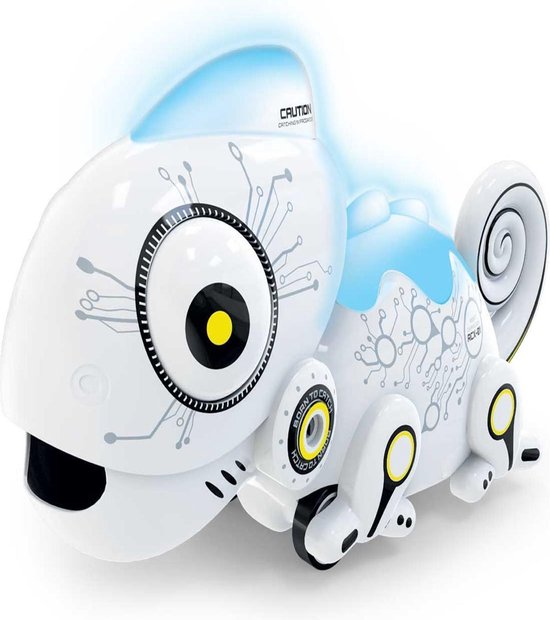 Gedehams lodret stimulere Silverlit Radiografisch bestuurbare speelgoedrobot ROBO Chameleon SL88538 |  bol.com