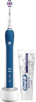 Oral-B PRO 2 2800 Blue 3D-White Elektrische Tandenborstel + Tandpasta