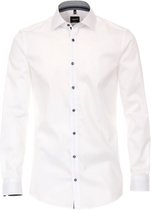 Venti Overhemd Non Iron Wit Body Fit 103522600-001 - XXL