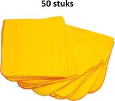 Sorprese - 50 stuks - stofdoeken - 40x50 cm - stofdoek - stofdoeken geel - stofdoekjes