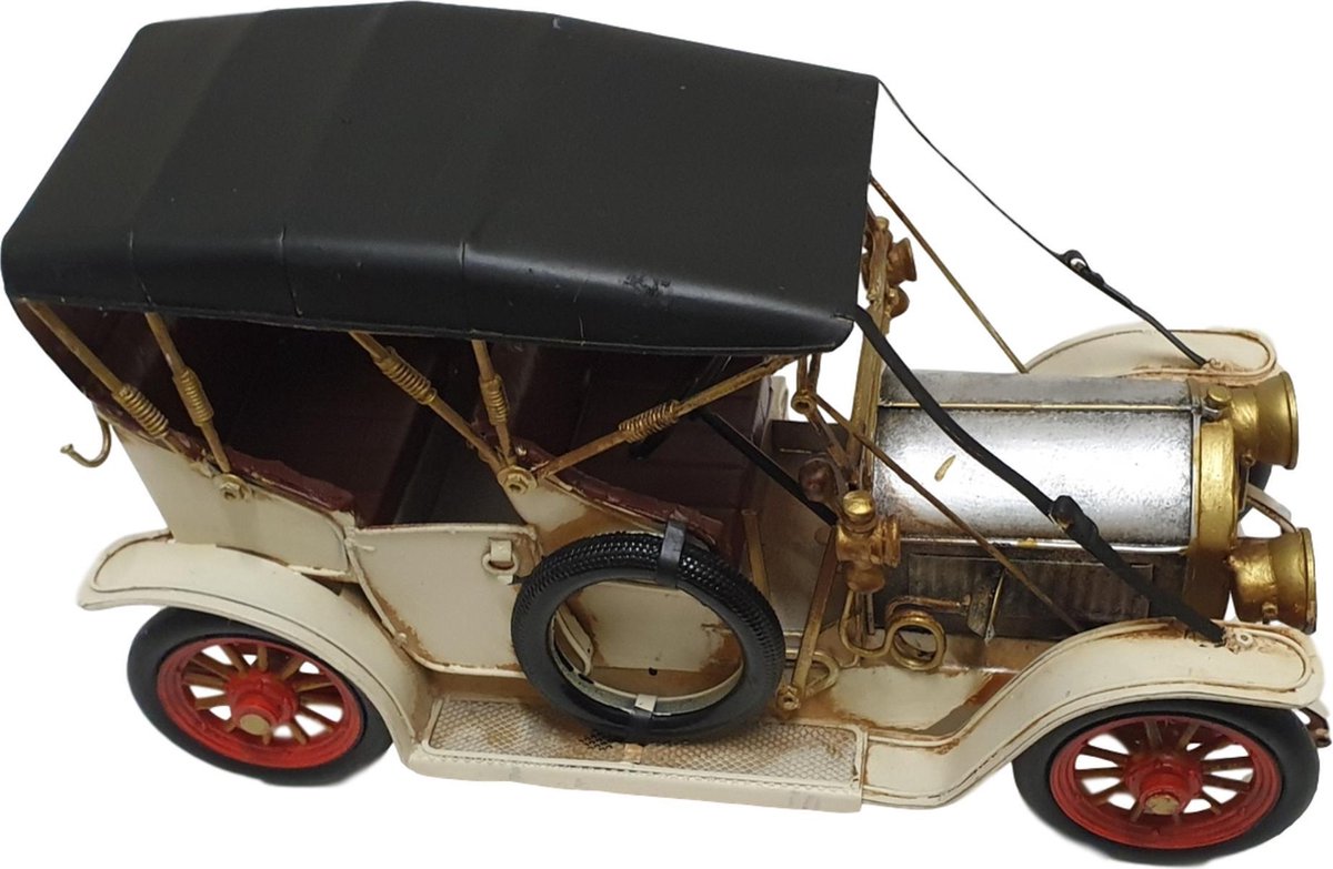 schroef vergeven bijnaam Miniatuur autos - Oldtimer als decoratie modelauto 33cm metalen auto |  bol.com