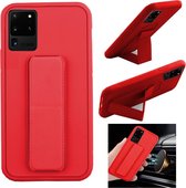 Backcover Grip voor Samsung S20 Plus Hoesje - Rood