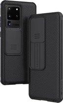 Nillkin CamShield Galaxy S20 Ultra Hoesje met Camera Slider - Zwart