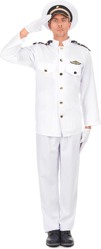 MODAT - Marine officier kostuum voor volwassenen