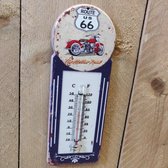 Thermometer Tuin Metaal "Route 66 The Mother Road" Shabby Vintage