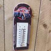 Thermometer Tuin Metaal American Gasoline Shabby Vintage