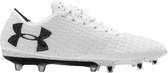 Under Armour - ClutchFit Force 3D 3.0 FG - Voetbalschoenen - Wit - Maat 41 - White - Voetbalschoenen Heren