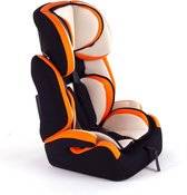 Autostoel - Kinderstoel - Groep 2/3 - Crème/Oranje