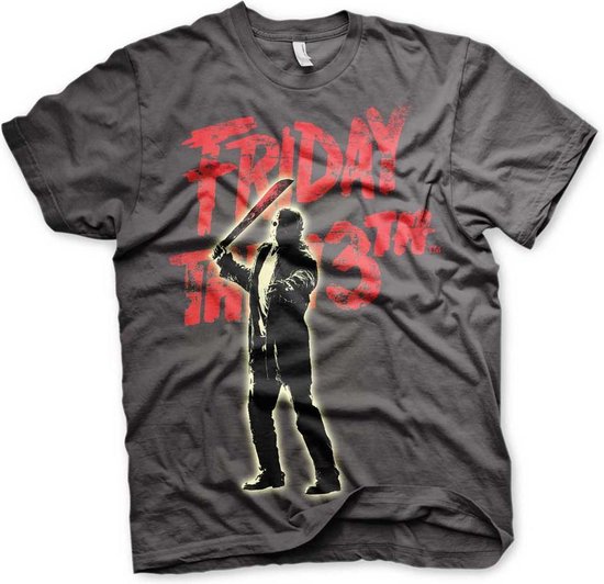 T-shirt Promotionnel Rare Friday The 13th (Vendredi 13) - Marque Anvil, Taille S, Occasion TB