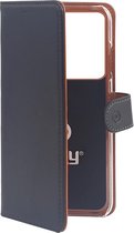 Celly WALLY coque de protection pour téléphones portables 17,5 cm (6.9") Étui avec portefeuille Noir