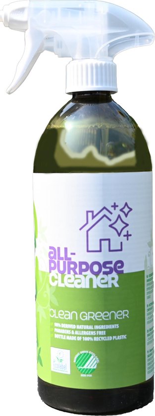 Clean Greener ecologische allesreiniger spray - duurzaam - 750ml