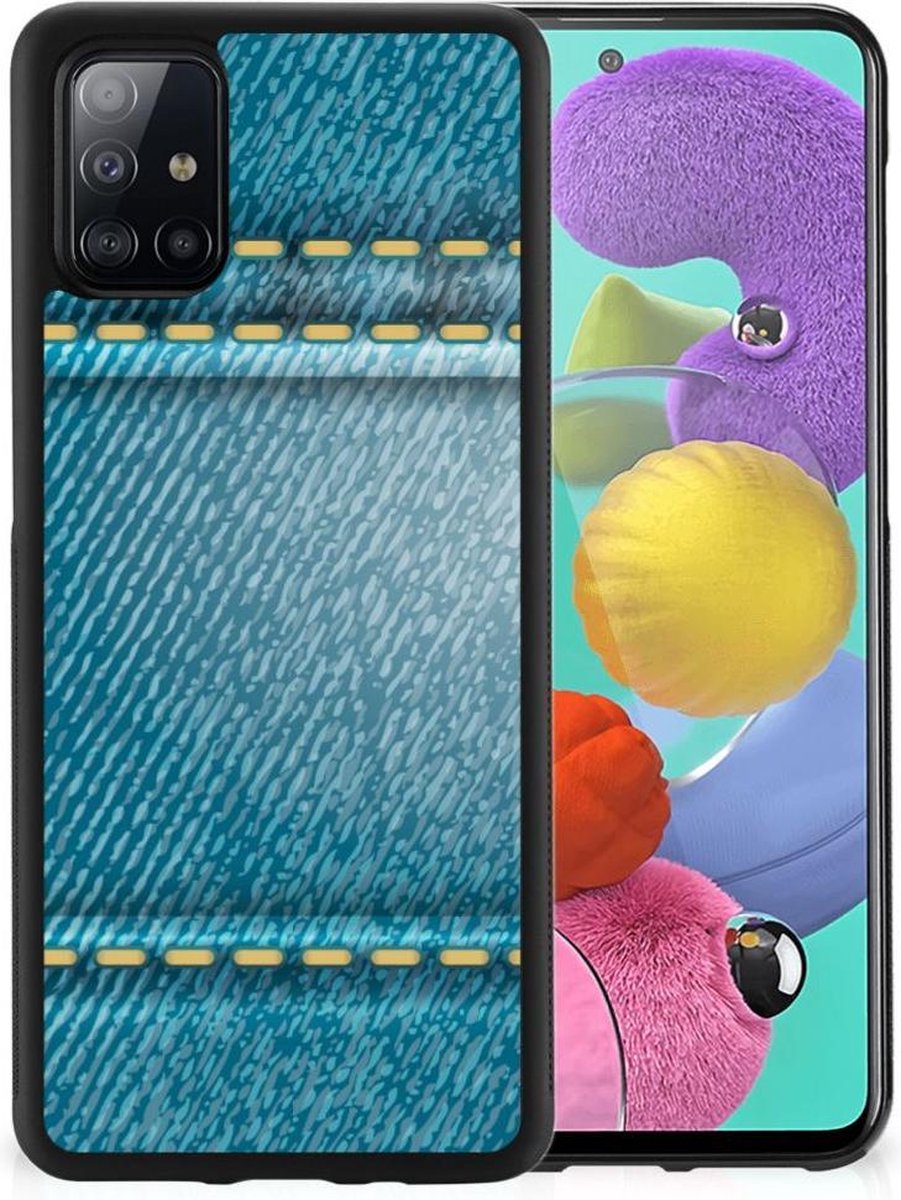 Samsung Galaxy A51 TPU Bumper Case Jeans