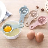 Ei separator (Wit) 5x - Kunststof - Ei - Separator - Koken - Chef - Keuken - Huishoudelijke keuken ei gereedschap.