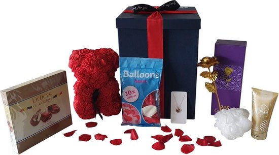Cadeau Pakket Romantisch- GreatGift - Romantisch Cadeau - Liefdes Cadeau -  Verjaardag... | bol.com