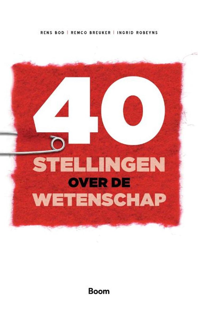 Omslag van 40 stellingen over de wetenschap