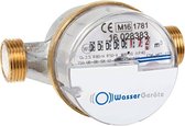 Wassser Geräte Watermeter - koudwater - 3/4" 110 mm