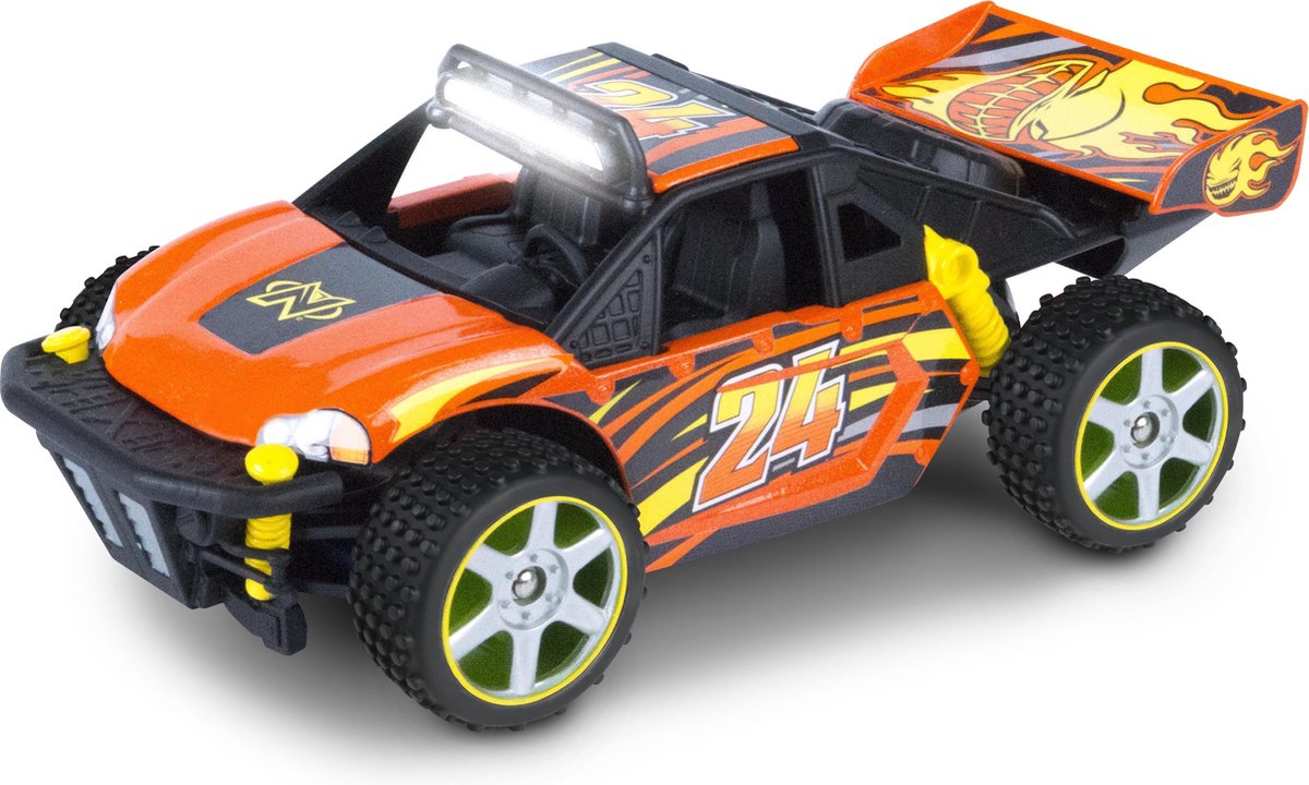 NIKKO RC Race Buggies Hyper Blaze Bestuurbare Auto 8 km/h Oranje bol