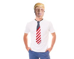 Carnaval verkleed Donald Trump masker - latex - volwassenen - Amerikaanse President