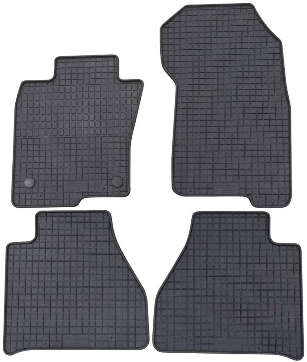Rubbermatten Mercedes X-klasse Pick-up 2017-2021 (complete set) - Petex