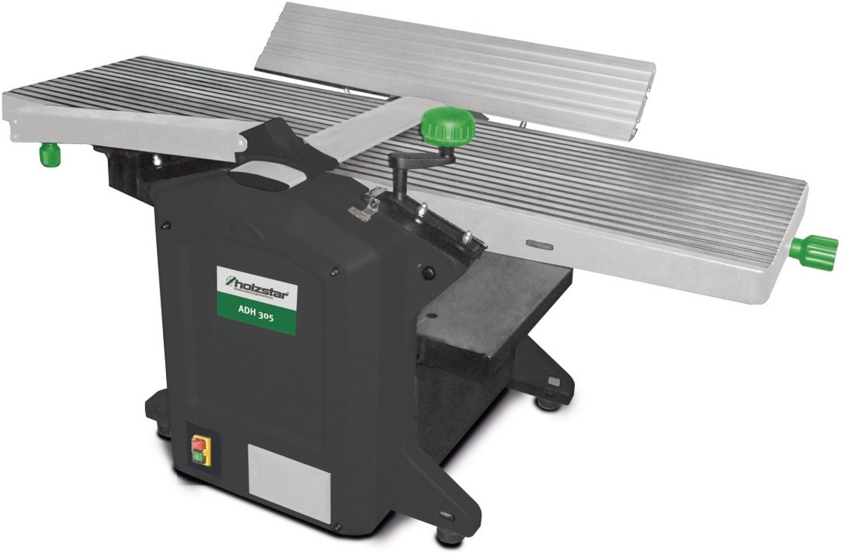 Draagbare gecombineerde vlakvandiktebank 305 mm 2 schaafmessen 1,8 kW 230V Holzstar ADH305 230V