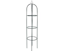 Nature - Obelisk - H190 x 40 x 40cm - groen - metaal