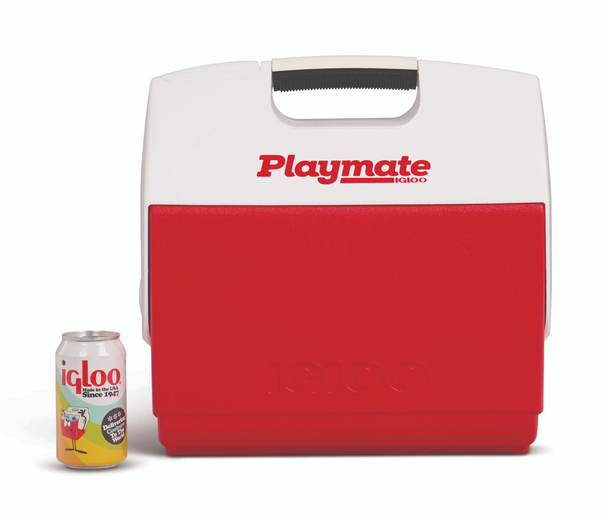 Igloo -playmate elite ultra - passieve koelbox - 15 liter - rood
