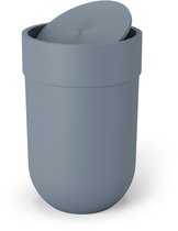 TOUCH CAN W LID SLT/BLUE