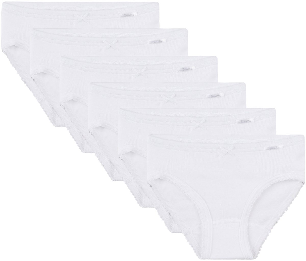Sanetta Slip Set van 6 Wit