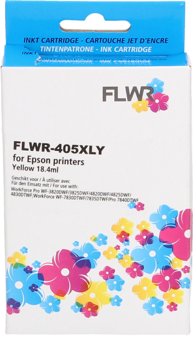 FLWR - Cartridges / Epson 405XL / geel / Geschikt voor Epson