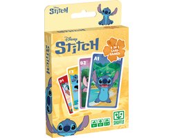 foto van Shuffle - Kaartspellen Stitch - 4 in 1 (Kwartet, memo, snap, actiespel)