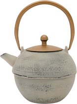 Bol.com Bredemeijer - Theepot Sakura 12L gietijzer grijs met filter aanbieding