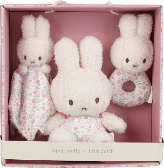 Foto: Nijntje x little dutch lucky blossom geschenkdoos babycadeau set