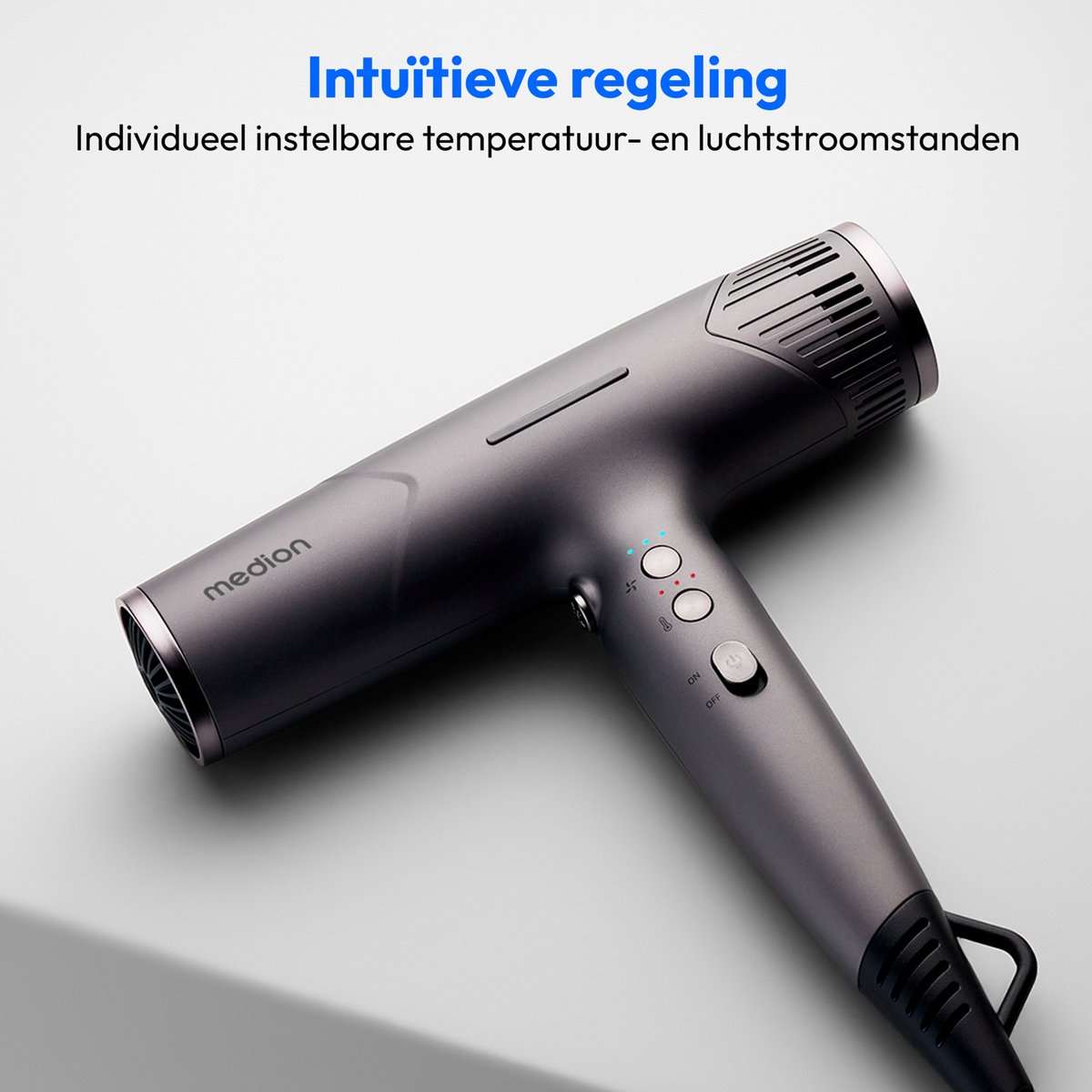 MEDION HD2 haardroger (ionische technologie, 1.500 watt, - afbeelding 3