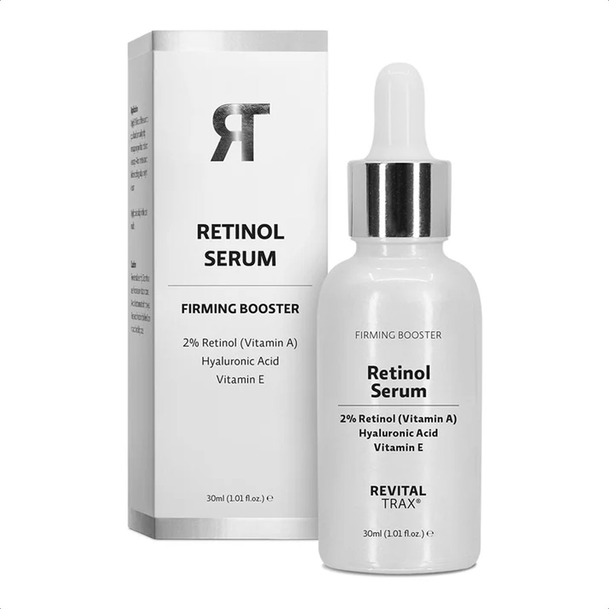 Goedkoopste RevitalTrax - 2 Retinol Serum - Huidverzorging Vrouwen - Met Hyaluronzuur - 30ml