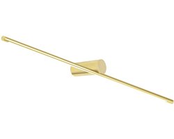 Toolight App1346-W Spiegelverlichting Geborsteld Goud 80X13X5,5Cm