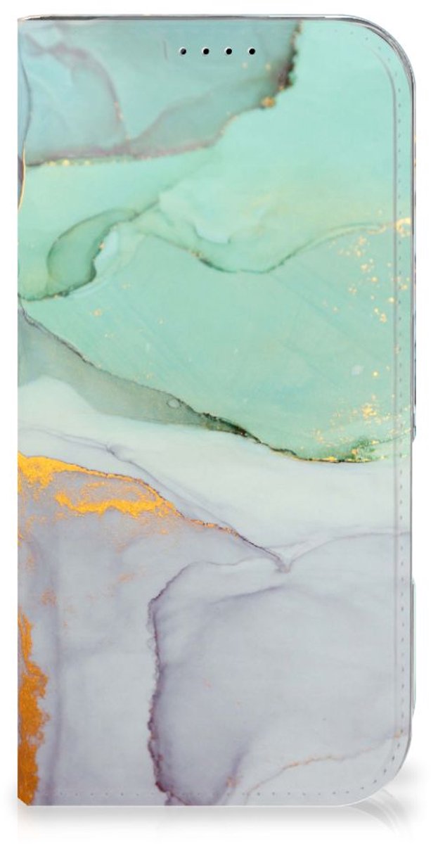 Bookcase voor iPhone 16 Pro Watercolor Mix