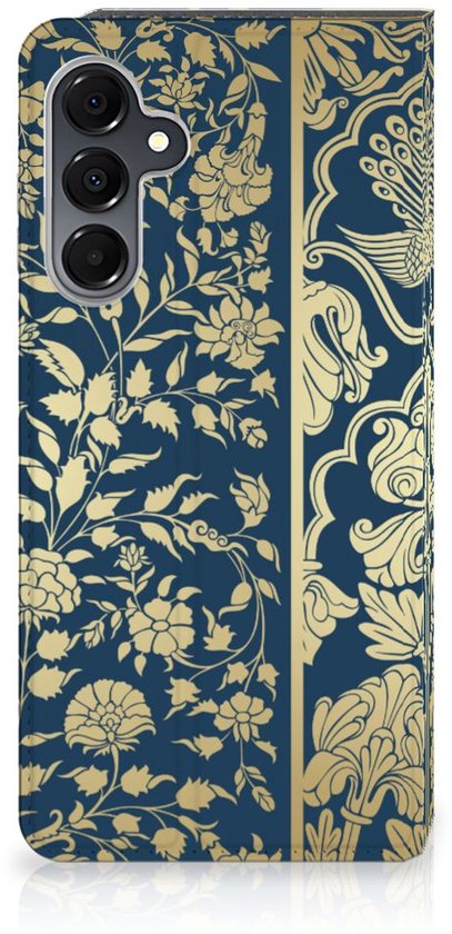 Coque de téléphone adaptée au Samsung Galaxy A16 5G/4G Photo Case Fleurs Beiges