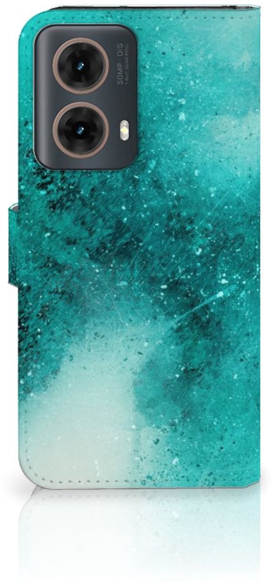 Hoesje Motorola Moto G85 Painting Blue