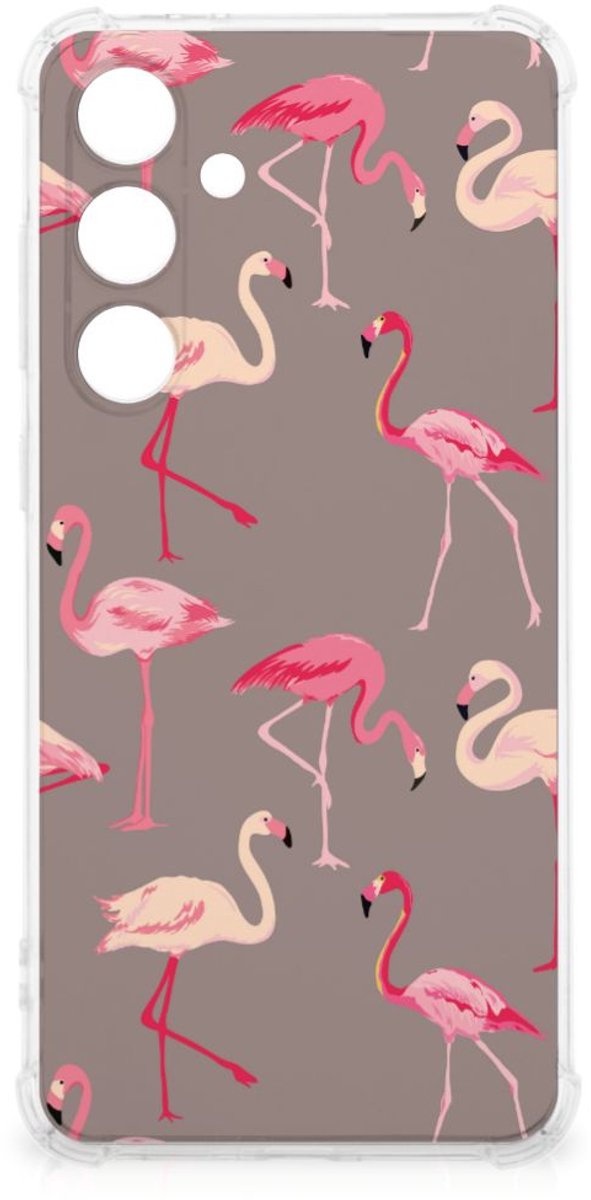 Samsung Galaxy S24 FE Case Anti-shock Flamingo