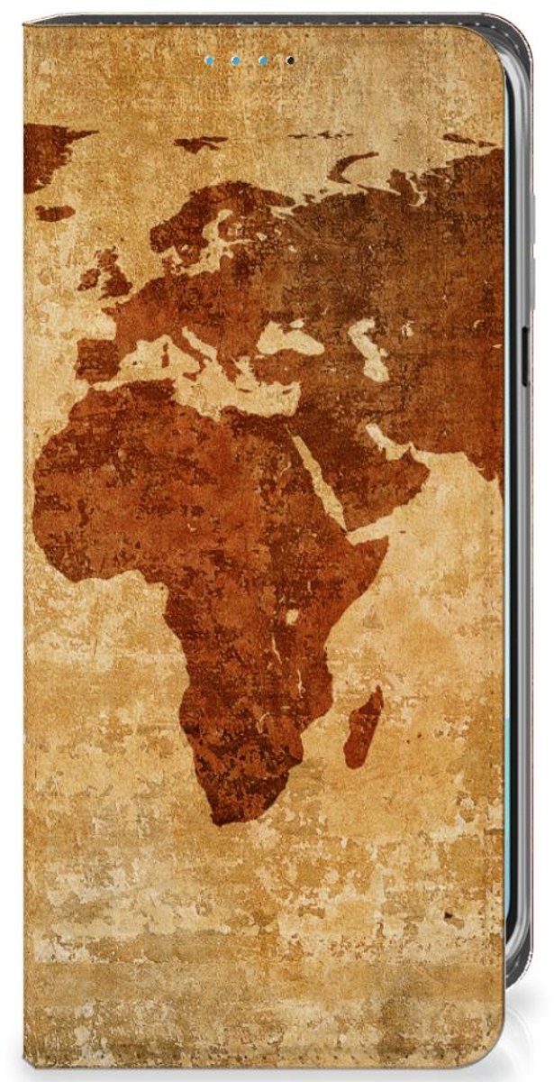 Samsung Galaxy A16 5G/4G Book Cover Wereldkaart