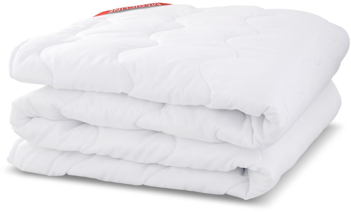 Premium matrastopper/beschermer met draadquilt 90x200cm wit
