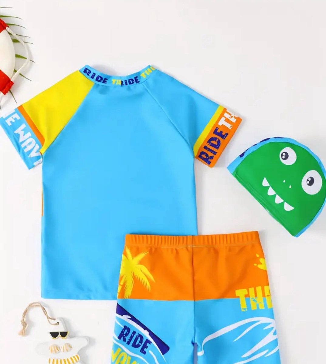 Zwembroek jongens zwemkleding set 3 delen — afbeelding 2