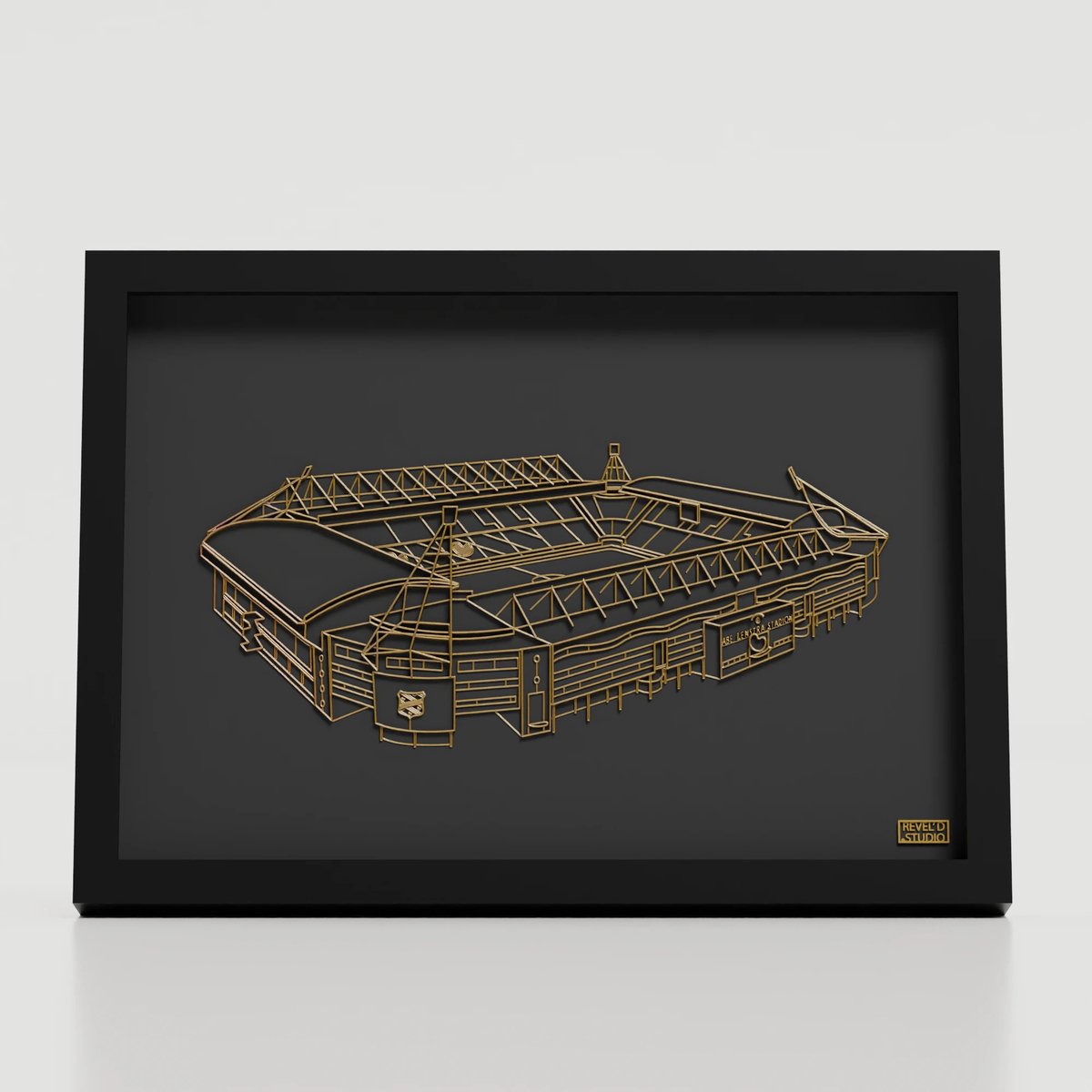 Abe Lenstra Stadion - SC Heerenveen – Fotolijst (3D Print) – Eredivisie