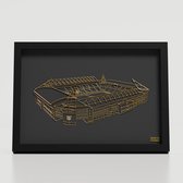 Abe Lenstra Stadion - SC Heerenveen – Fotolijst (3D Print) – Eredivisie