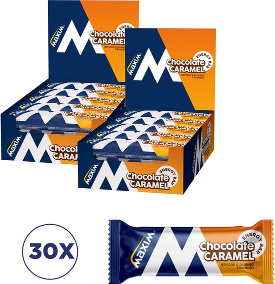 Maxim Pro Energy Bar - 30 x 56g - Energierepen - Sportvoeding - Chocolate Caramel